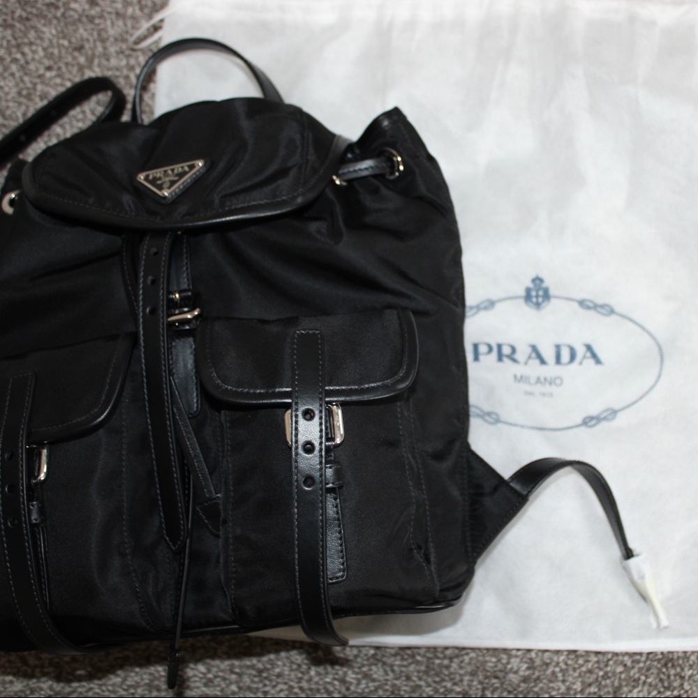 Authentic Prada Small Re-Nylon Backpack - image 2